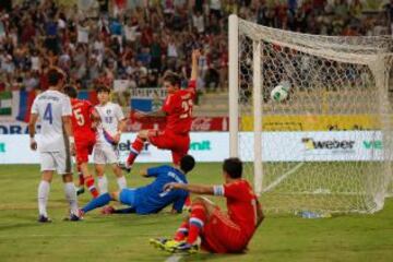 Rusia-Corea del Sur. Gol de Fedor Smolov.