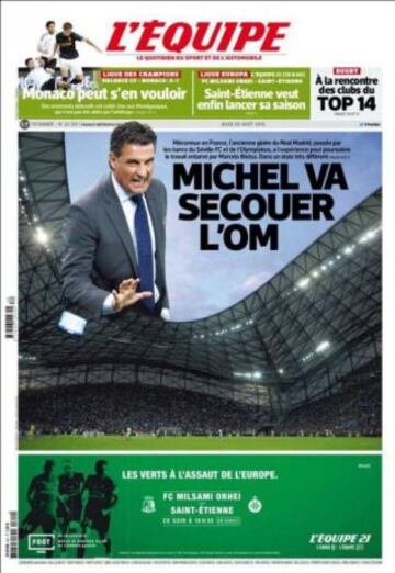 Portadas de la prensa deportiva