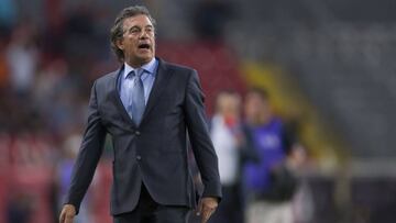 Rubén Omar Romano, DT de Atlas, tras el partido ante Puebla en la jornada 11 del Clausura 2018.