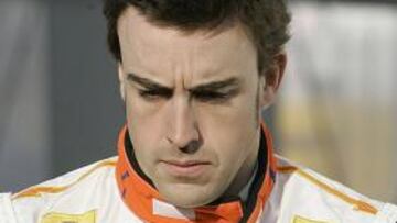 <strong>ILUSIONADO.</strong> Fernando Alonso se muestra ilusionado de cara al comienzo de la nueva temporada.