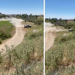 El atajo de Al Attiyah que casi le cuesta su victoria en Andalucía