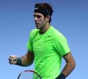Del Potro gana a Tipsarevic tras endosarle un 6-0 inicial