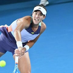 La 'cañonera' Garbiñe Muguruza