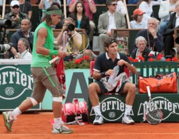 El 8 de Julio de 2008 Nadal venció a Federer por  6-1, 6-3 y 6-0  en un partido que solo duró una hora y 48 minutos