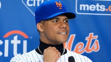 Presentación de Juan Soto con los Mets en vivo. Rueda de prensa en directo
