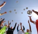 El Real Madrid enseña a jugar al fútbol a los niños palestinos