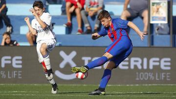 28/12/16 TORNEO INTERNACIONAL ALEVIN LALIGA LA LIGA PROMISES DE TENERIFE
PARTIDO SEMIFINALES BARCELONA - REAL MADRID
