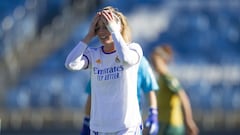 Kosovare Asllani during a game against Real Betis.