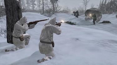 Company of Heroes 2 con ColdTech, simulando el duro invierno soviético