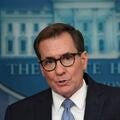 National security spokesperson John Kirby during a press briefing at the White House
