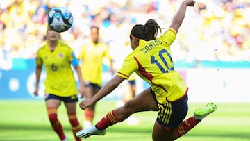 Leicy Santos y la versatilidad de la Selección Colombia en ataque