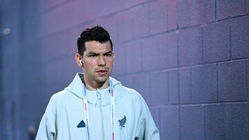 Hirving Lozano of Mexico during the Final match between United States and Mexico (Mexican National Team)  as part of the 2024 Concacaf Nations League, at AT-T Stadium, Arlington, Texas, on March 24, 2024.