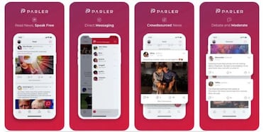 Parler por fin vuelve a la App Store