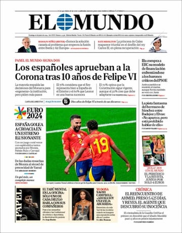 La prensa, ilusionada con la victoria de España