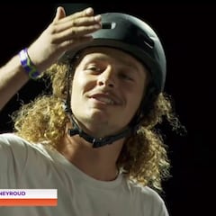 Matis Neyroud prende fuego a la grada del Extreme Barcelona