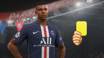 FIFA 21 se actualiza para reducir las tarjetas amarillas