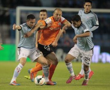 El Celta-Málaga en imágenes