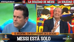 Pedrerol dice que a Messi ya no le ilusiona entrenar