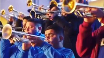 El recibimiento que prepara la hinchada para recibir a Boca