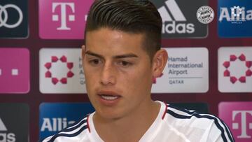 James perdona pero no olvida: recado a Zidane desde Múnich