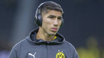 Achraf, jugador del Dortmund cedido por el Real Madrid.