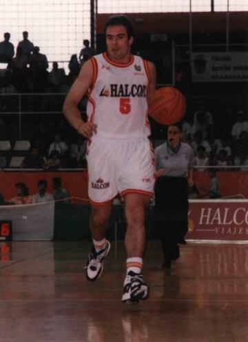 Lalo García con la Selección Española.