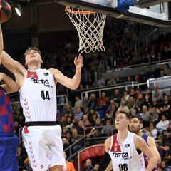 Machada del Bilbao en el Palau que irá a la Copa del Rey