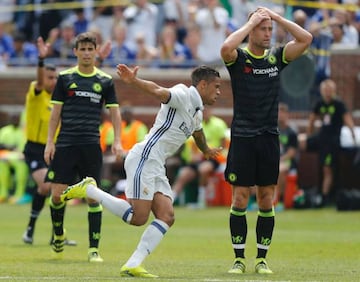 Real Madrid's Mariano Díaz is one of several youngsters who have impressed.