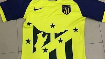 Social media leak of new Atlético Madrid second strip