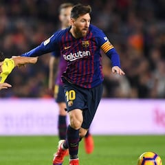 La dudas de Messi en el falso nueve