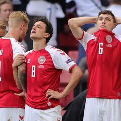 "Eriksen estaba tirado y con los ojos en blanco, escalofriante..."