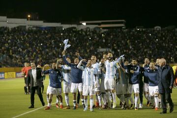 Argentina clasficada para el Mundial.