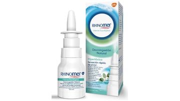 Spray nasal para alergias Rhinomer en Amazon