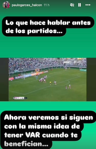 “Lo que hace hablar antes de los partidos... Veremos si siguen con la misma idea de tener VAR cuando te benefician”