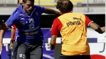 El pistolero Airam llega con "unas ganas tremendas"