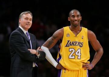 Al principio, D'Antoni y Kobe eran felices por estar juntos...