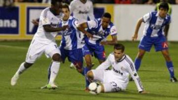 El Alcoyano-Real Madrid de ida de dieciseisavos de final.