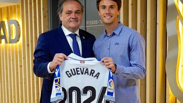 Guevara renueva hasta 2024 con la Real Sociedad.