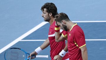 Resumen del Francia-España de dobles (6-0, 6-4 y 7-6(7)): Francia barre a España y pasa a la final