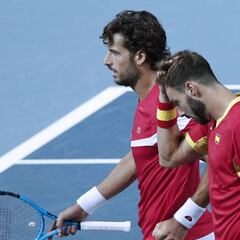 Resumen del Francia-España de dobles (6-0, 6-4 y 7-6(7)): Francia barre a España y pasa a la final