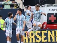 21/03/26 PARTIDO SEGUNDA DIVISION CADIZ - MALAGA 0-1 GOL DE CHUPE