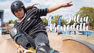 La skater Julia Benedetti consigue el billete a Tokio