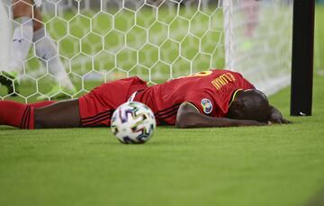 Romelu Lukaku descontó para los Diablos en el primer tiempo y fungió como uno de los líderes del equipo, aunque no le alcanzó con su jerarquía ni individualidad para llevar más lejos a su selección.