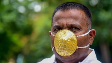 La mascarilla de 4.000 euros que enmudece a la India
