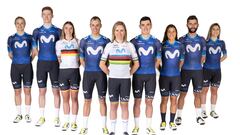 Equipación del Movistar Team para la temporada 2023.