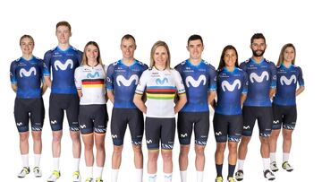 Equipación del Movistar Team para la temporada 2023.