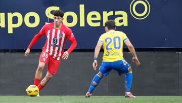 El Jebari debutó con el Atlético... y mañana jugará con el filial