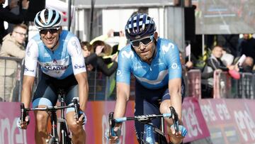Los espa?oles en el Giro: Rojas sigue segundo en la general