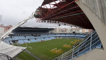 El Celta pidió la suspensión del partido o jugar en el Wanda