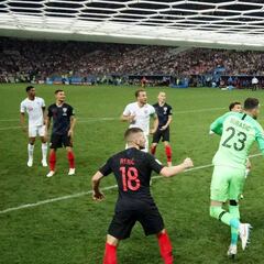 ¡La cabeza de Vrsaljko en el 98' también pasará a la historia!